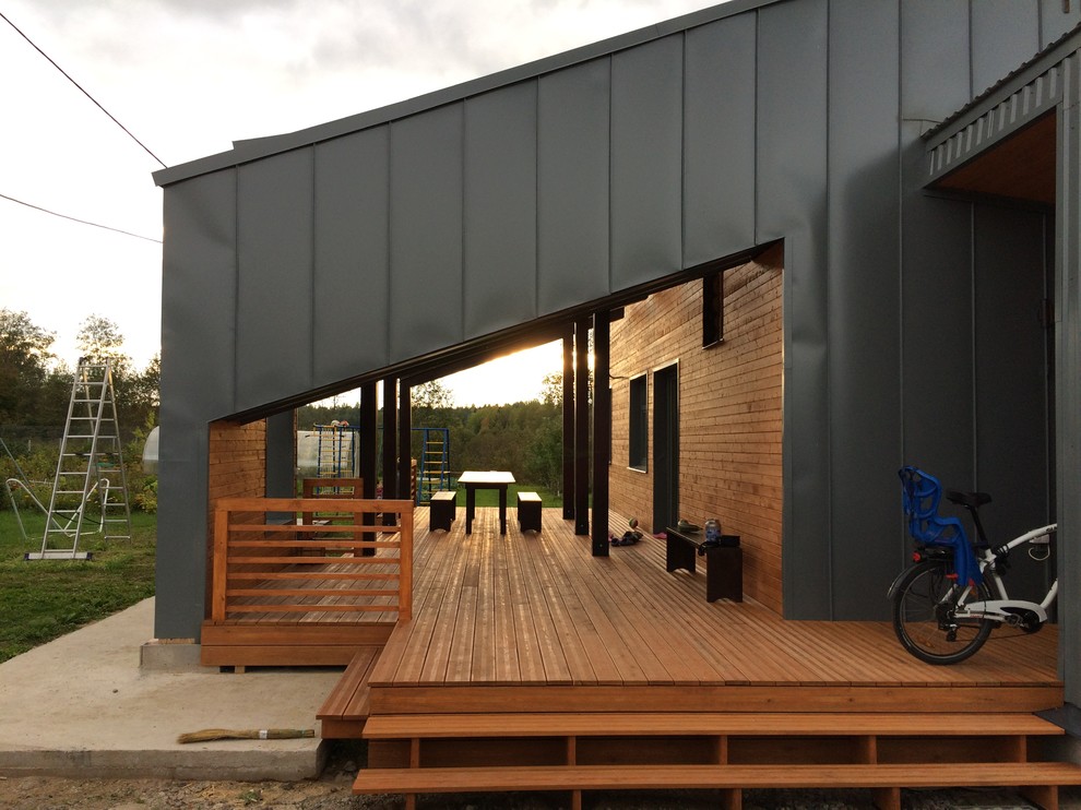 Деревенский дом в современном стиле