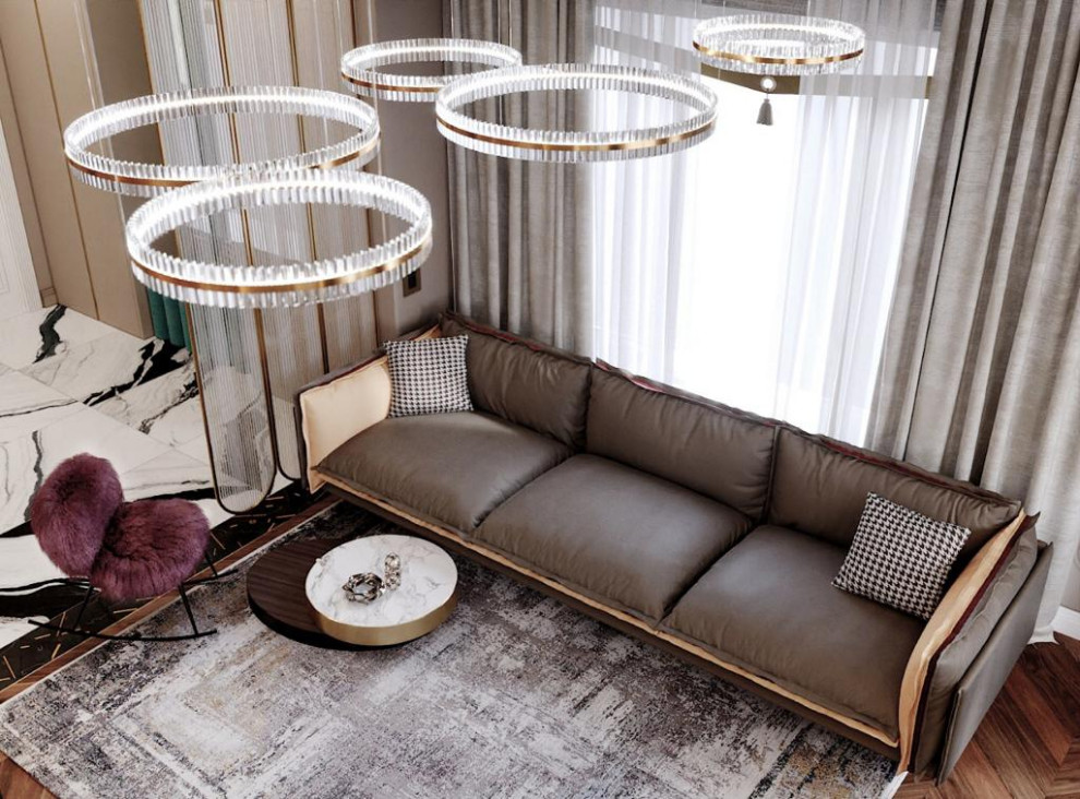 Частный интерьер таунхаус