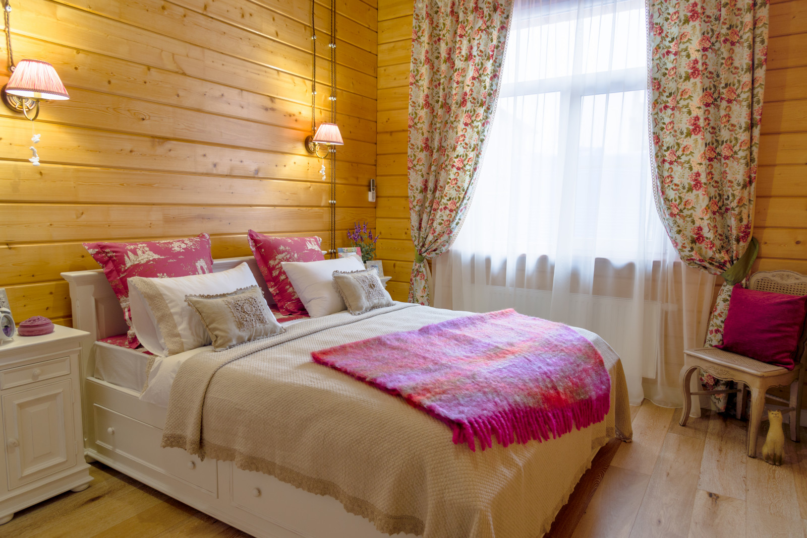 Деревянный дом в стиле  Кантри (230 кв м)