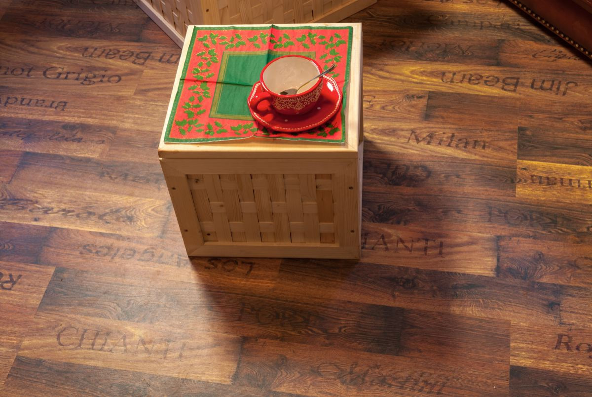 Пробковый пол с фотопринтом из коллекции Havana