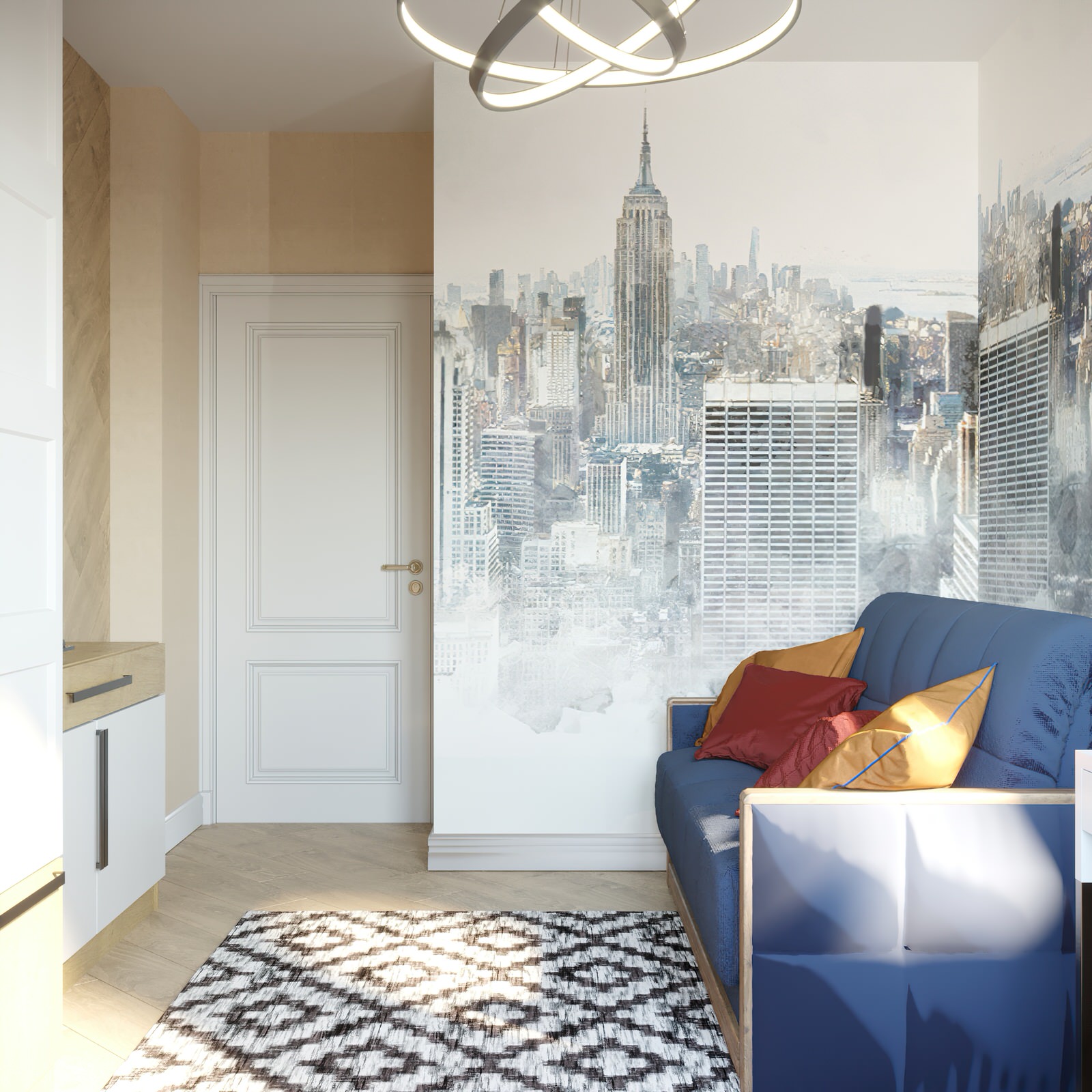 Дизайн квартиры в стиле неоклассика