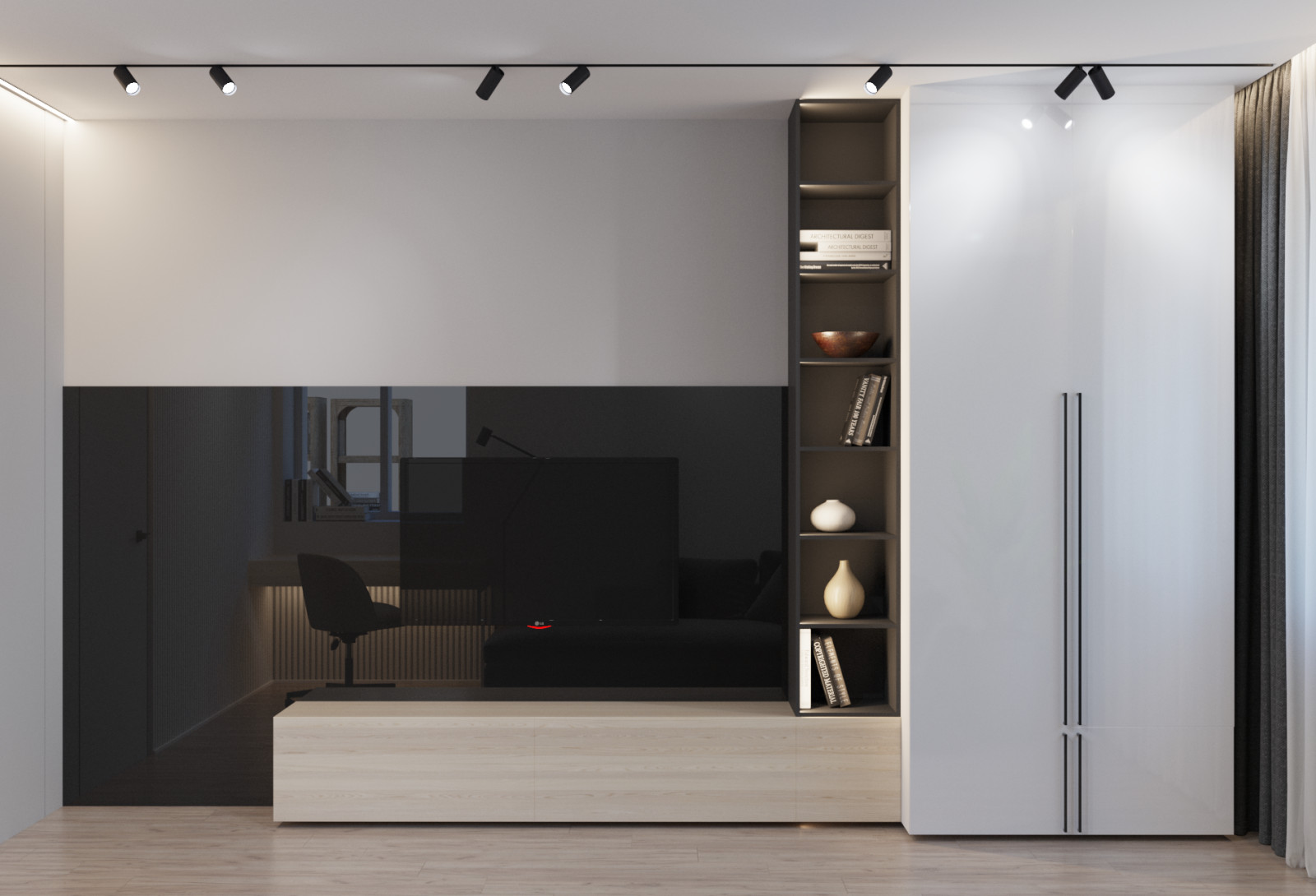 Дизайн проект 3-х комнатной квартиры г. Курск