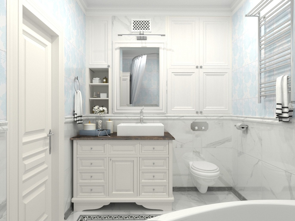 Ванная 3х комнатной квартиры ЖК Триумф