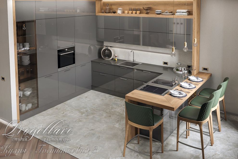 Дизайн квартиры 115 м.кв. в Санкт-Петербурге, в ЖК "Смольный проспект"