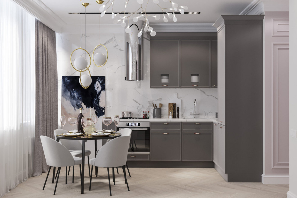 Проект апартаментов для молодой творческой девушки #apartments_bukinist