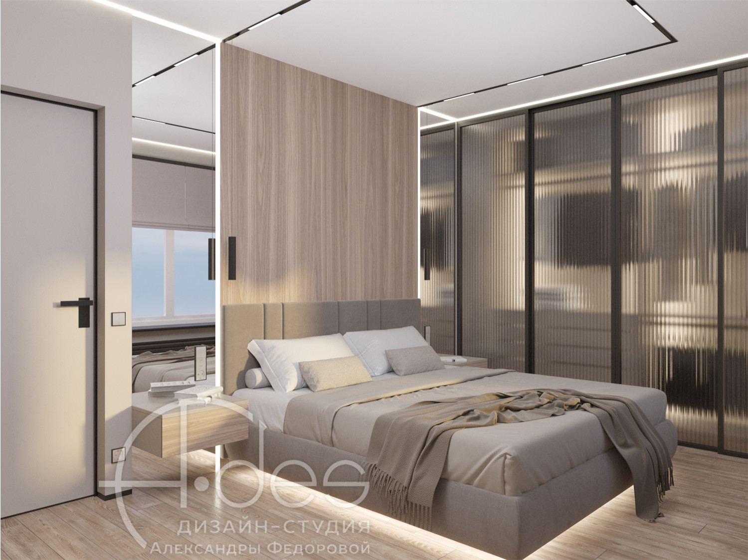 Дизайн интерьера квартиры 75 м2.