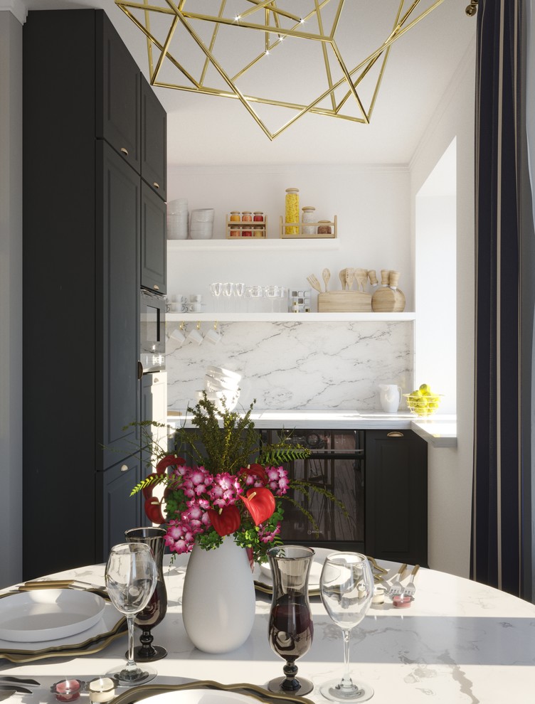 Дизайн проект 2-х комнатной квартиры для интересной девушки