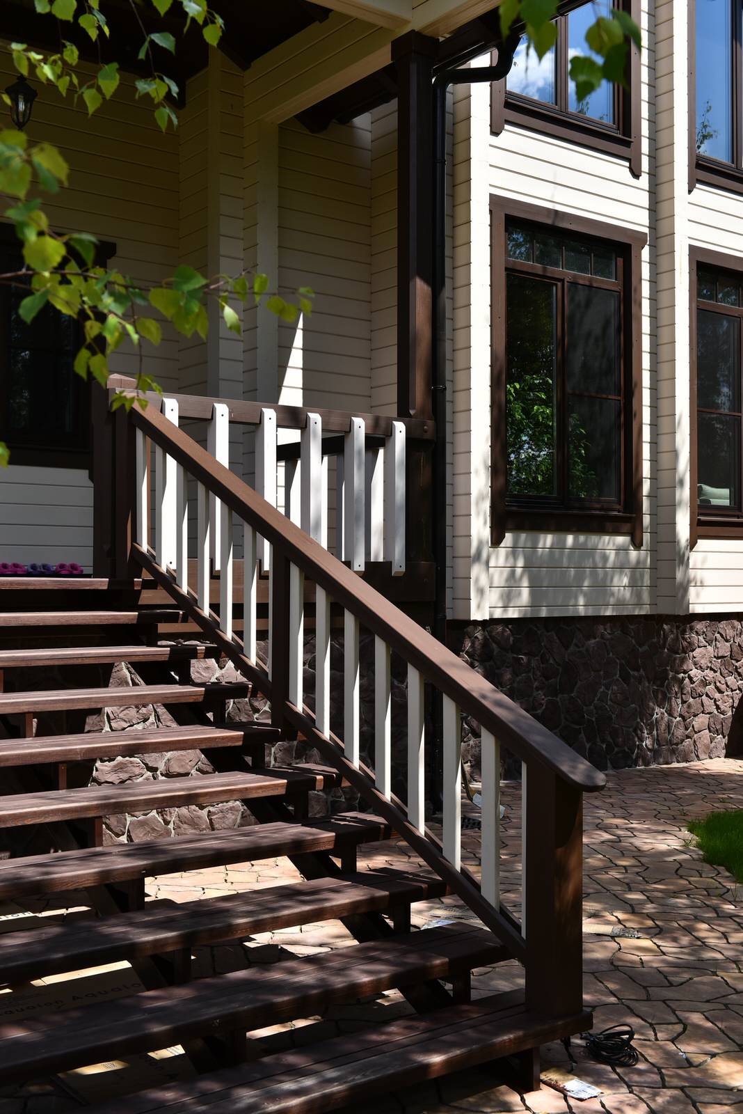 Терраса и дом