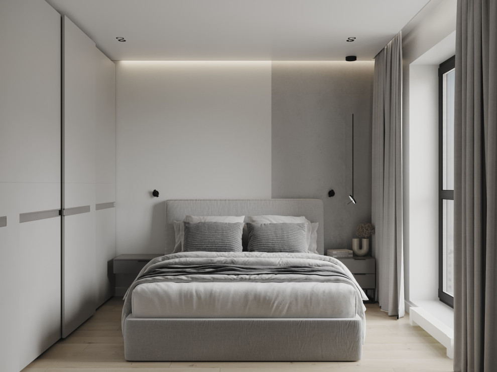 Квартира в серых оттерках. Современный стиль