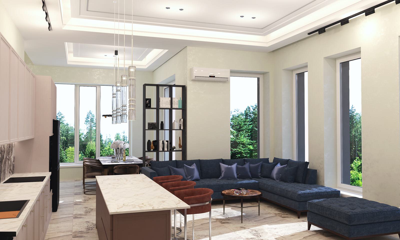 Обложка проекта: Частный дом в 1 этаж, г. Чита