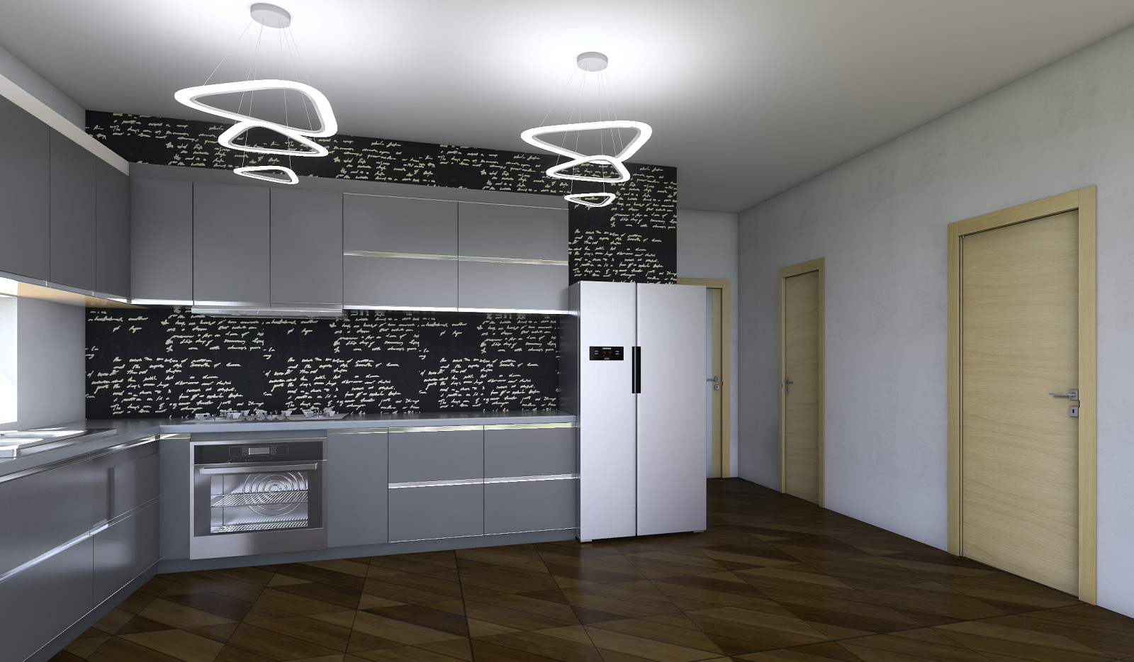 Эскизный проект планировки дома