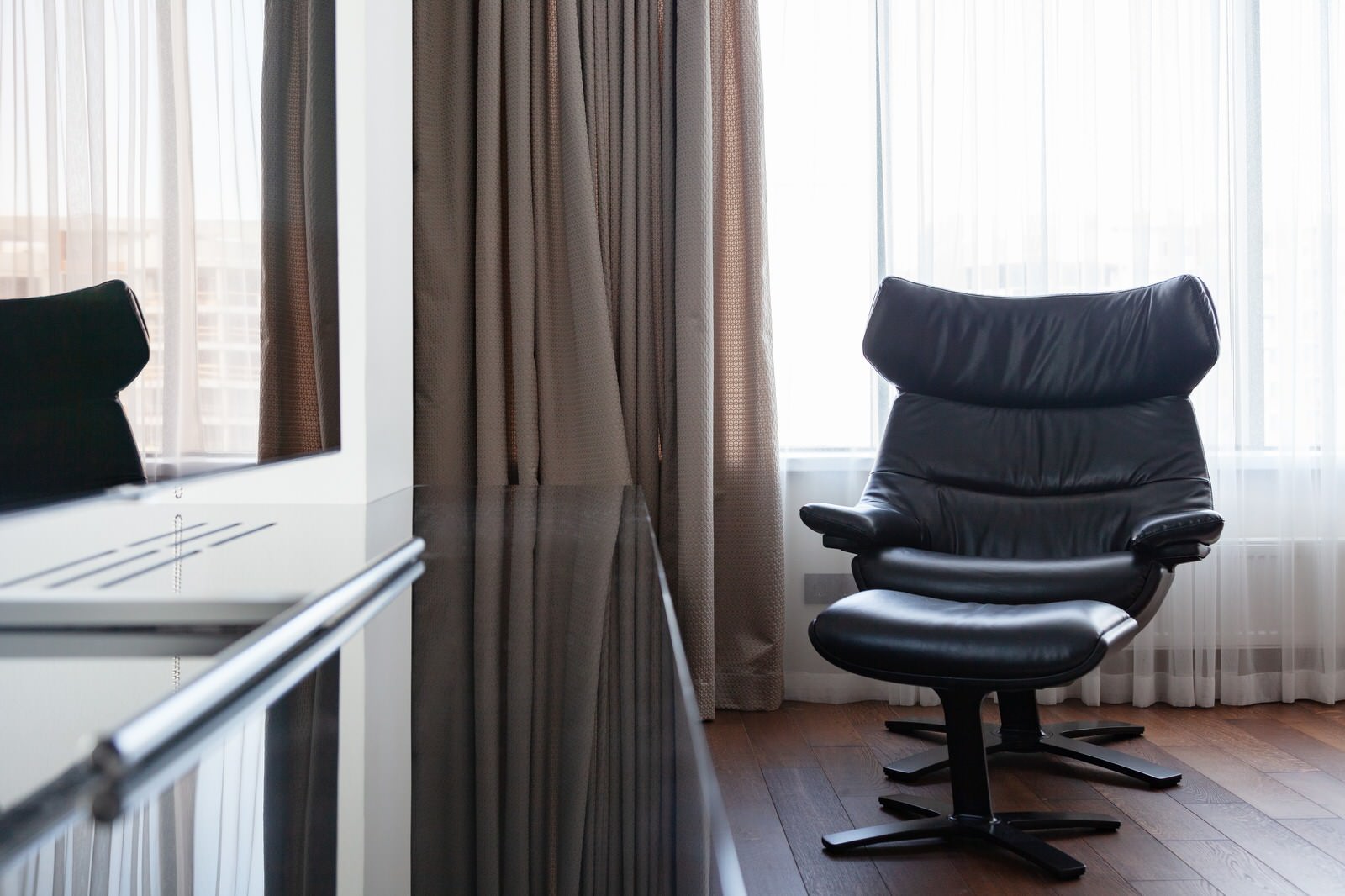 Интерьер квартиры R18-R19 в комплексе апартаментов Radius Central House