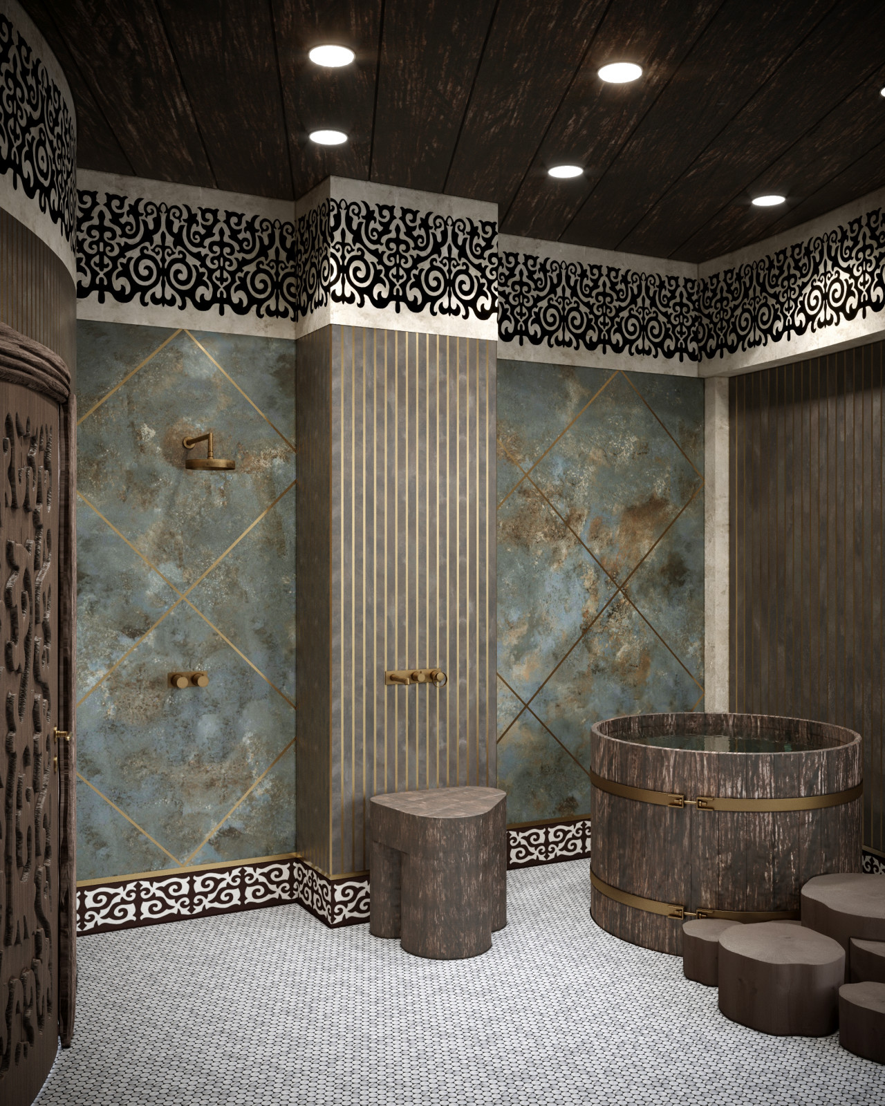 Банный комплекс в Казахстане