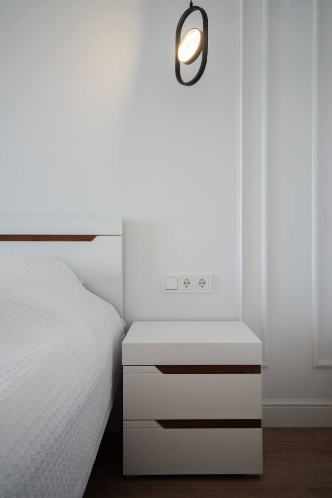 Просторная квартира в серых цветах