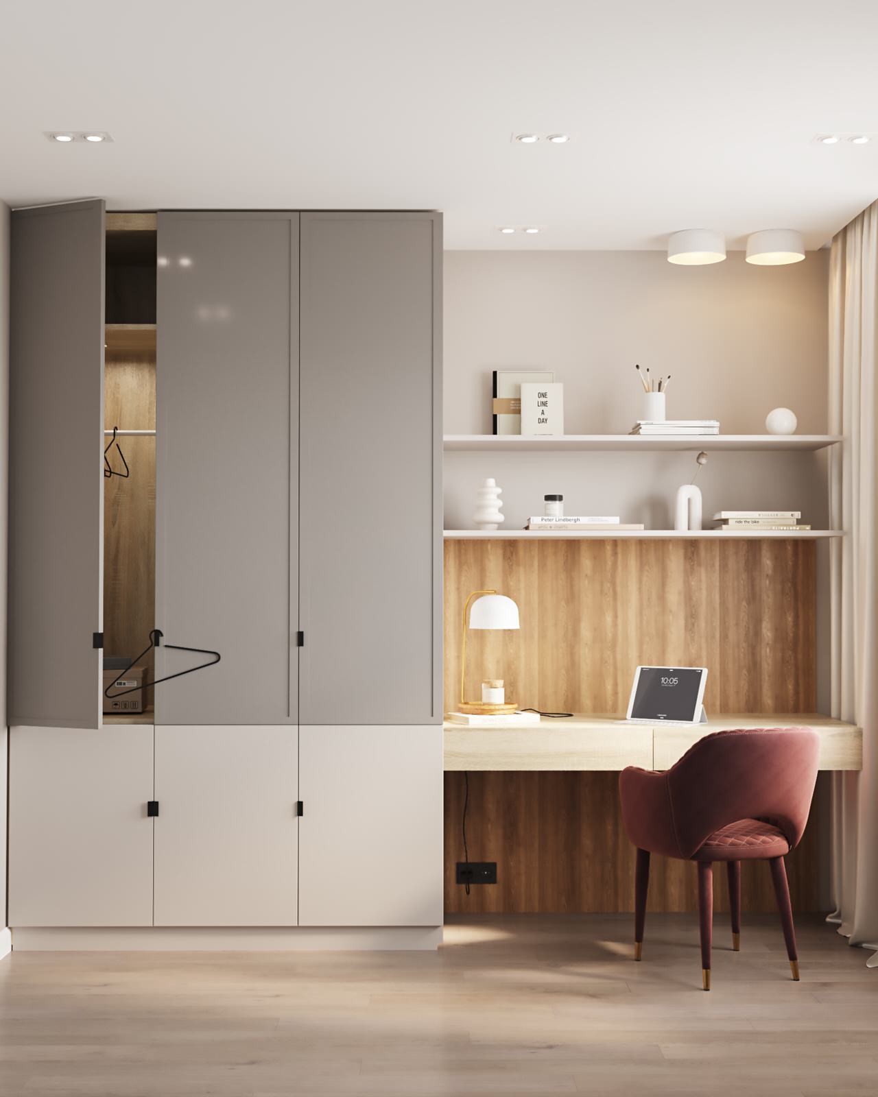 Дизайн квартиры в ЖК Лазурный