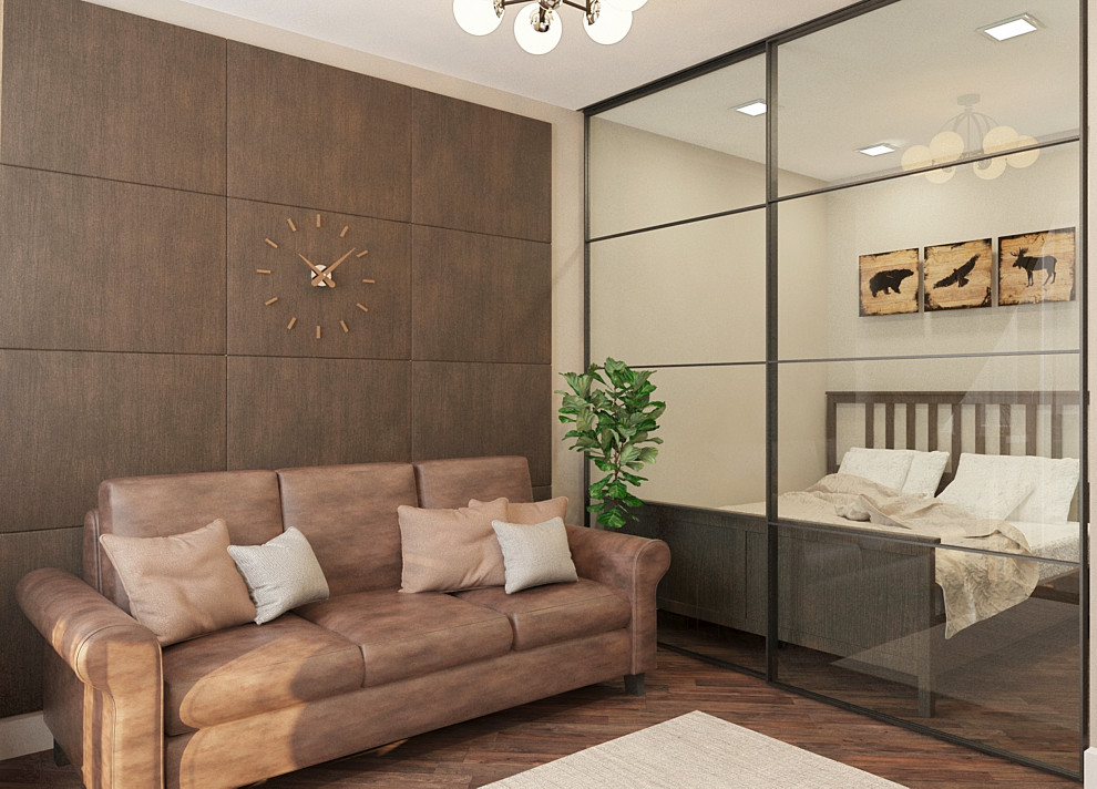 Дизайн-проект однокомнатной квартиры г. Тверь ул. Румянцево