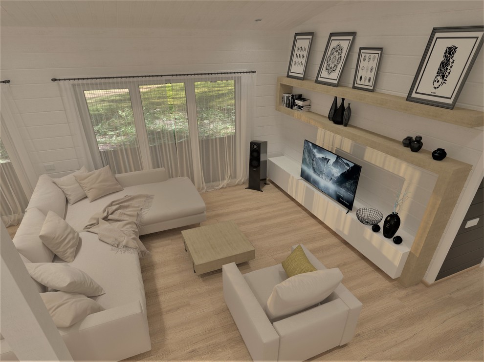 Дизайн проект загородного дома "HoneyHome"