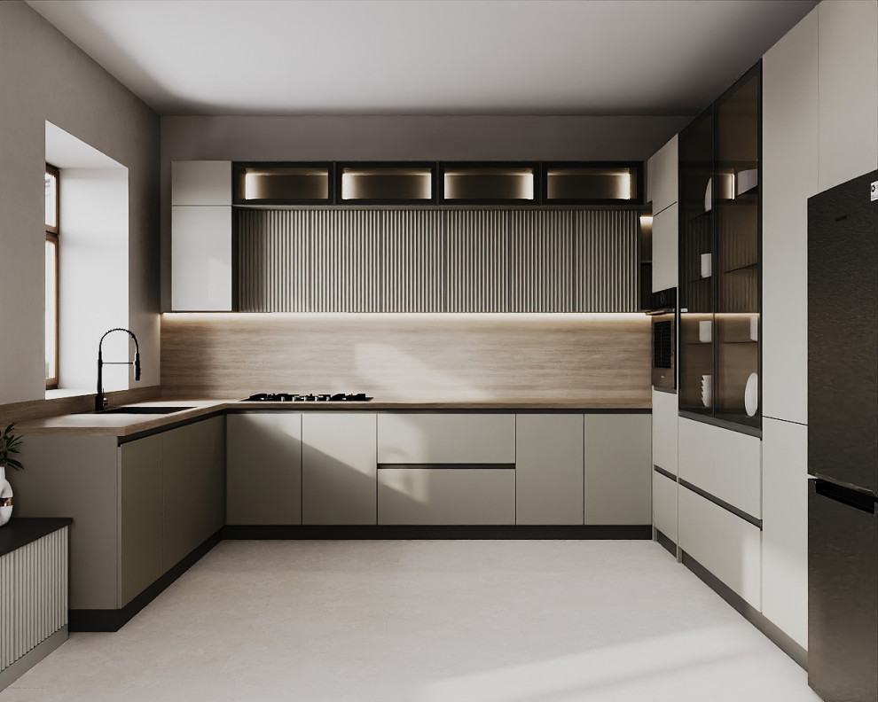 Визуализация кухни в нескольких стилях