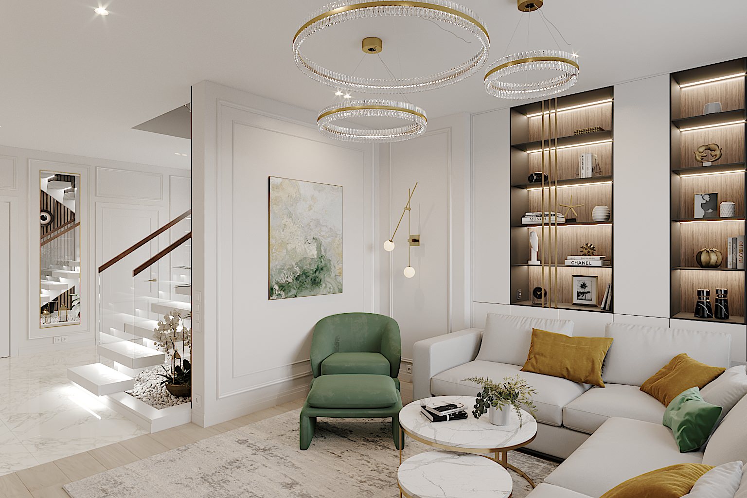 Элегантный дом для молодой семьи