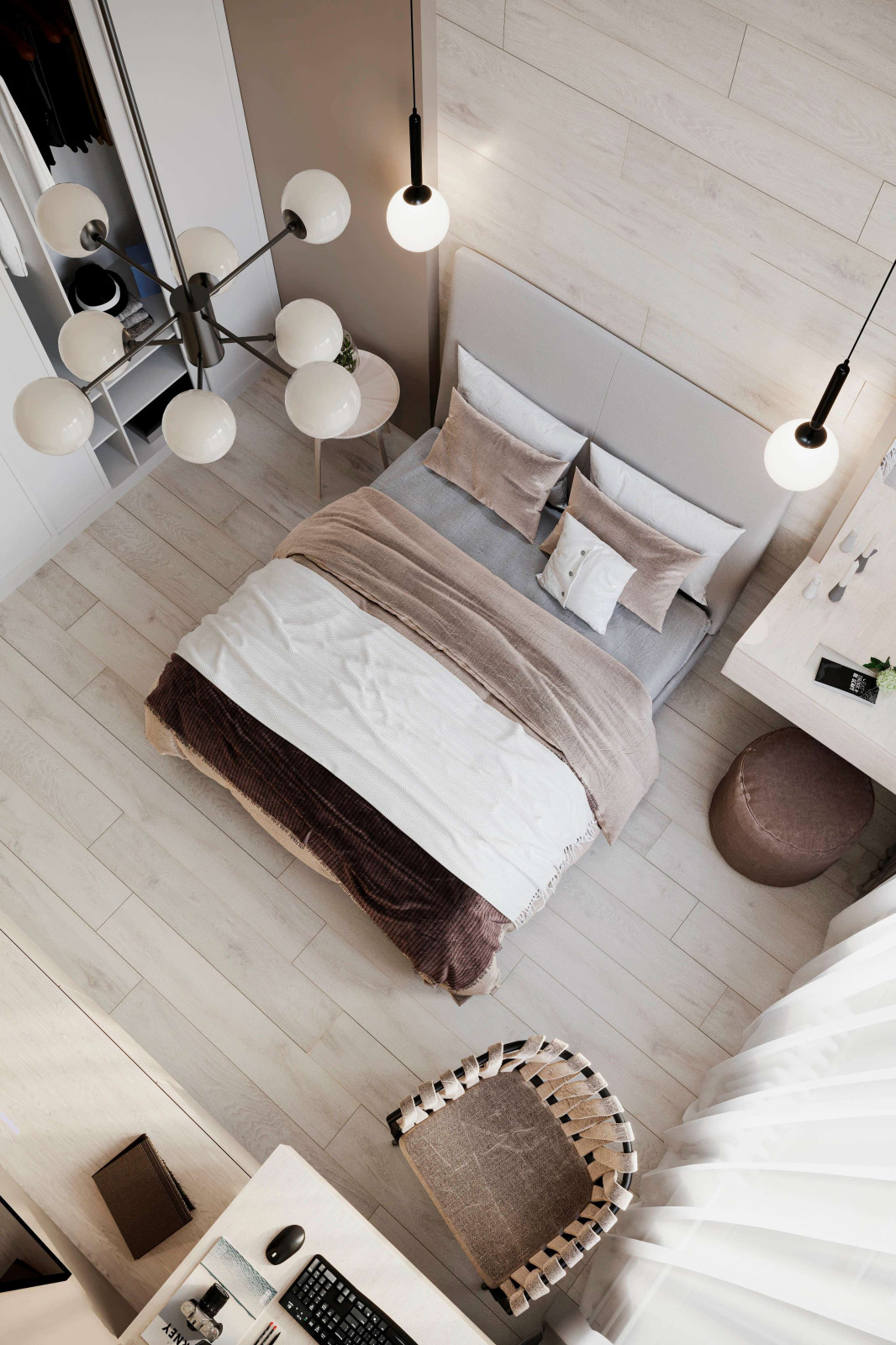 Дизайн и ремонт квартиры в ЖК «Символ» — Кофейная сказка