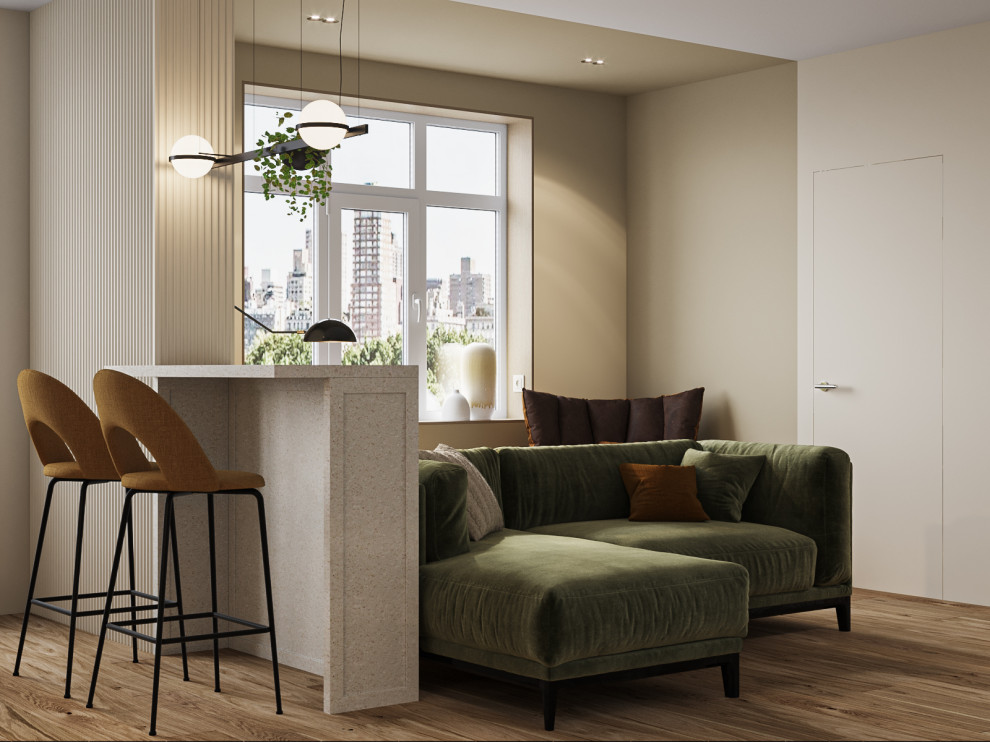 Дизайн-проект квартиры в ЖК Main House, 100 кв.м