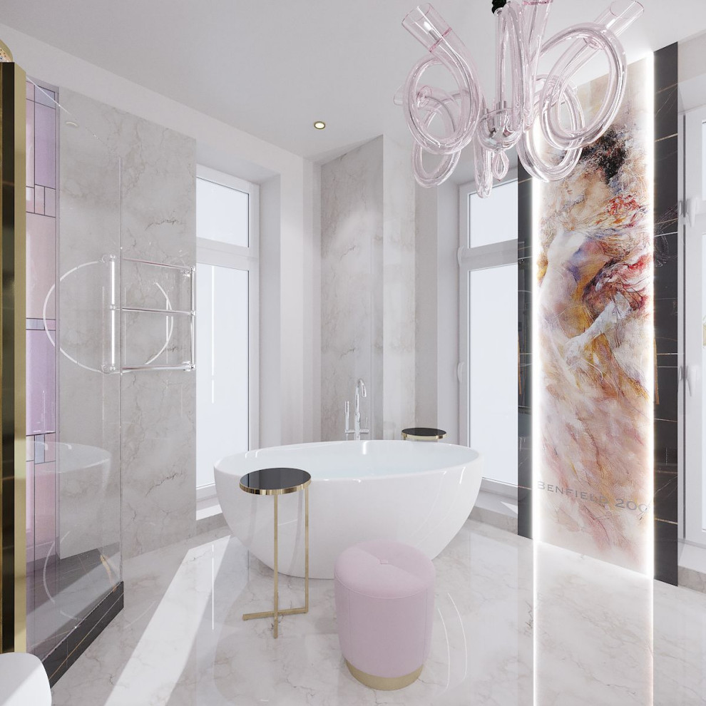 6-Room Apartment Design With 240 m² Floor Area