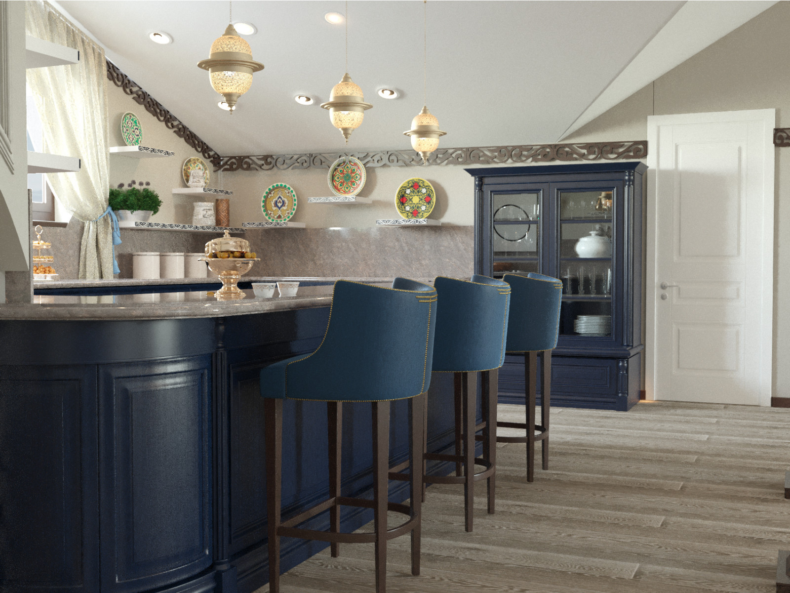 Казахская комната