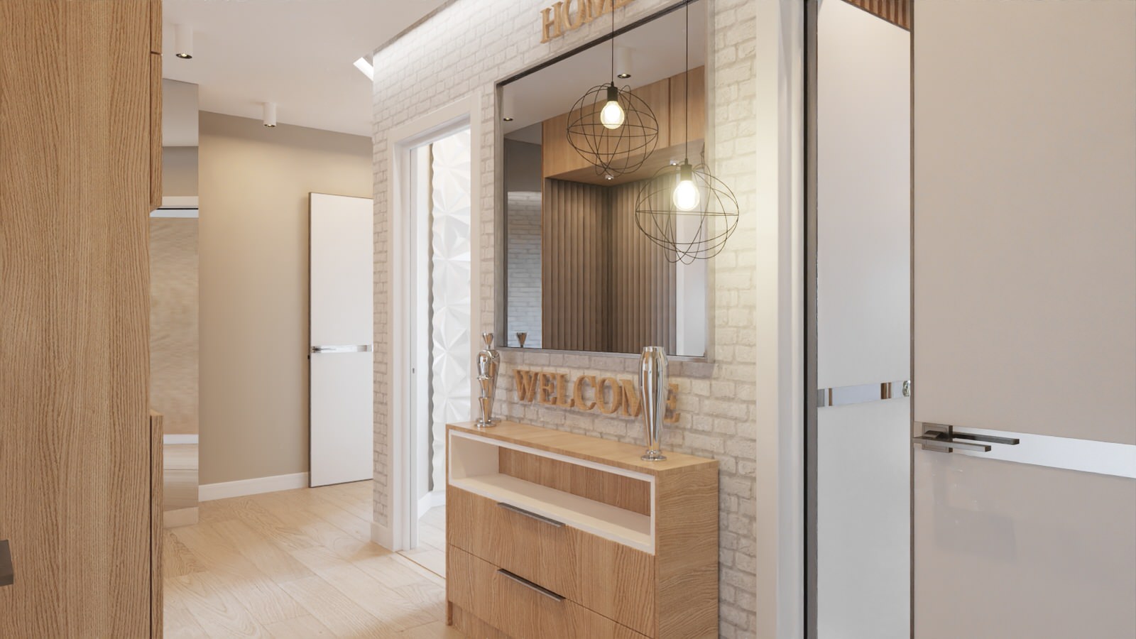 House_011_визуализация интерьера спальни дома в г. Ростов-на-Дону