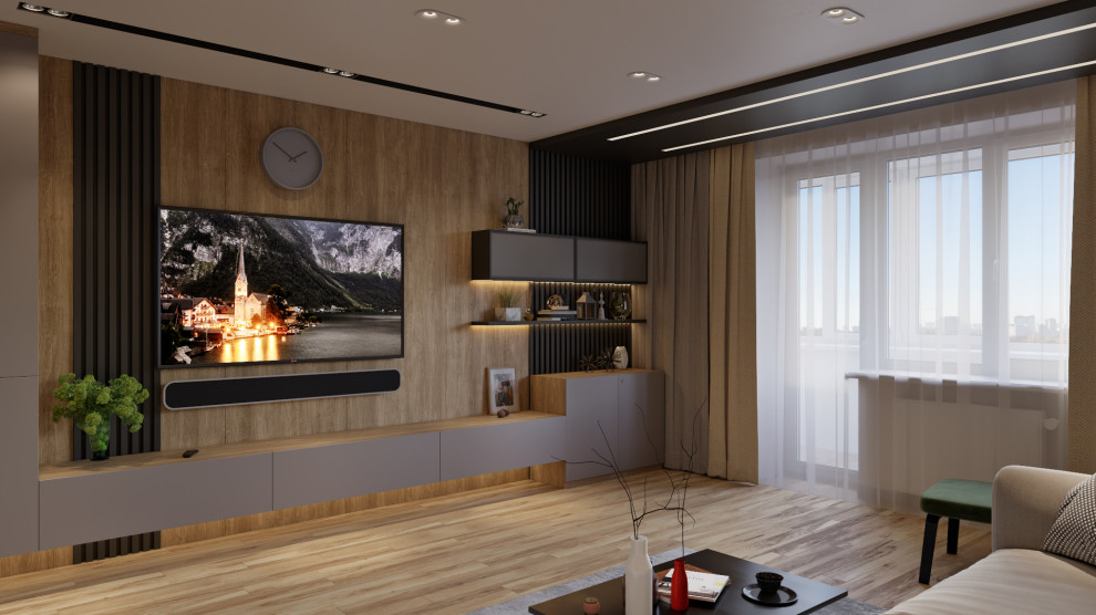 Обложка проекта: Дизайн трехкомнатной квартиры Днепр