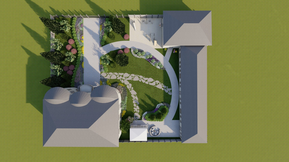 Обложка проекта: Английский сад