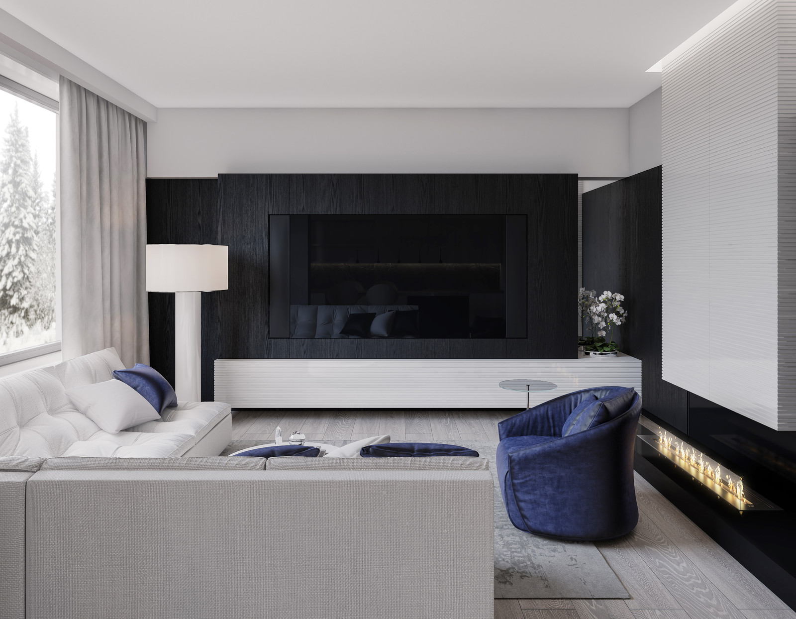 Интерьер Таун Хауса в Куркино