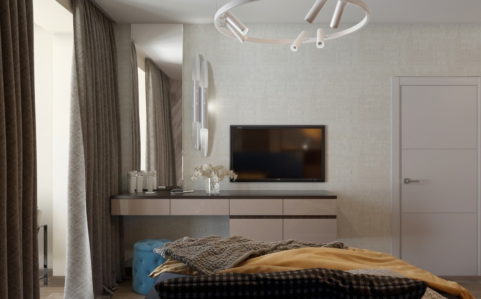 Дизайн - проект 3к кв 107 м2 в ЖК Ривер Парк