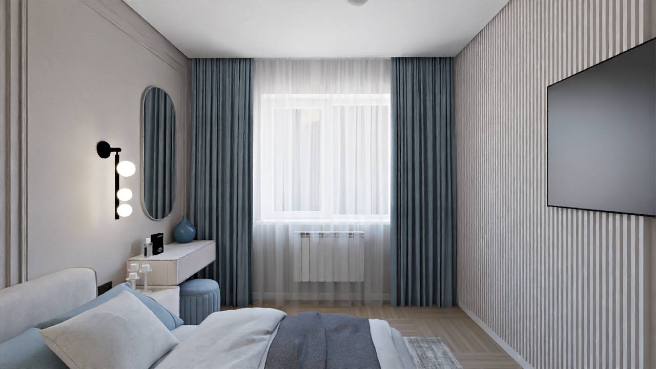 Таунхаус для мамы и дочери-подростка с голубым настроением