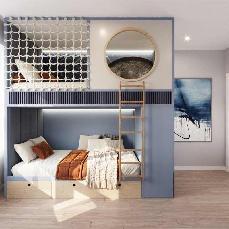 Дизайн детской для мальчиков