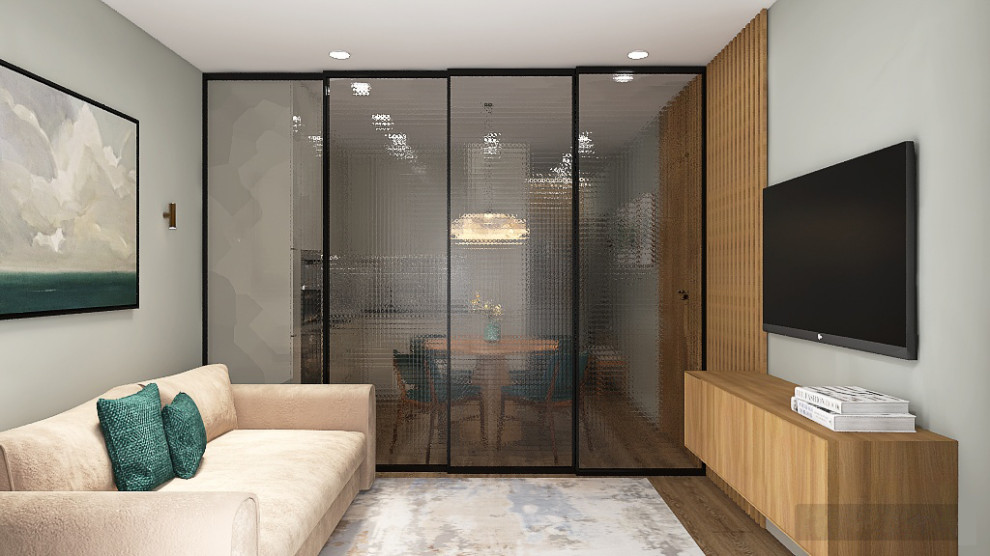 Проект трехкомнатной квартиры 66,8 кв.м.