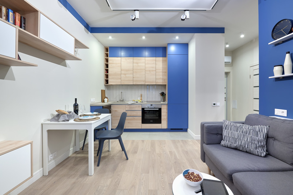 Квартира для молодой пары со свежими взглядами на дизайн