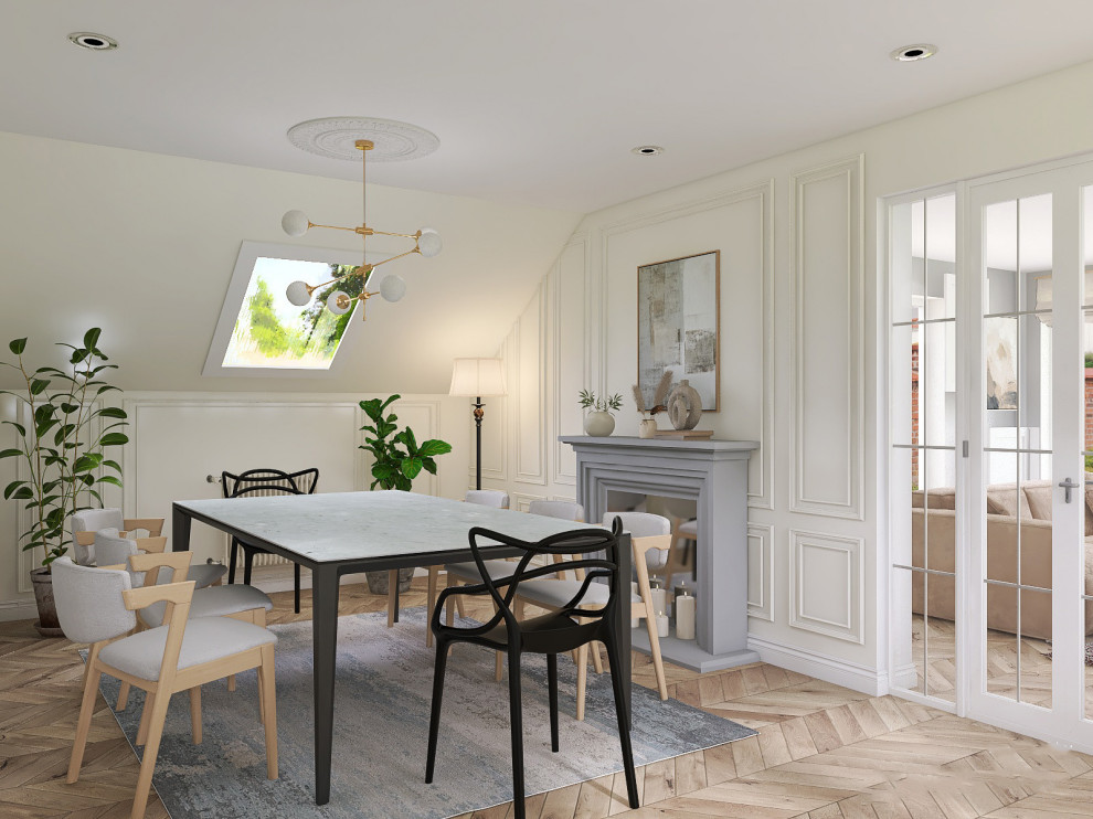 Квартира в немецком дом е в неоклассическом стиле