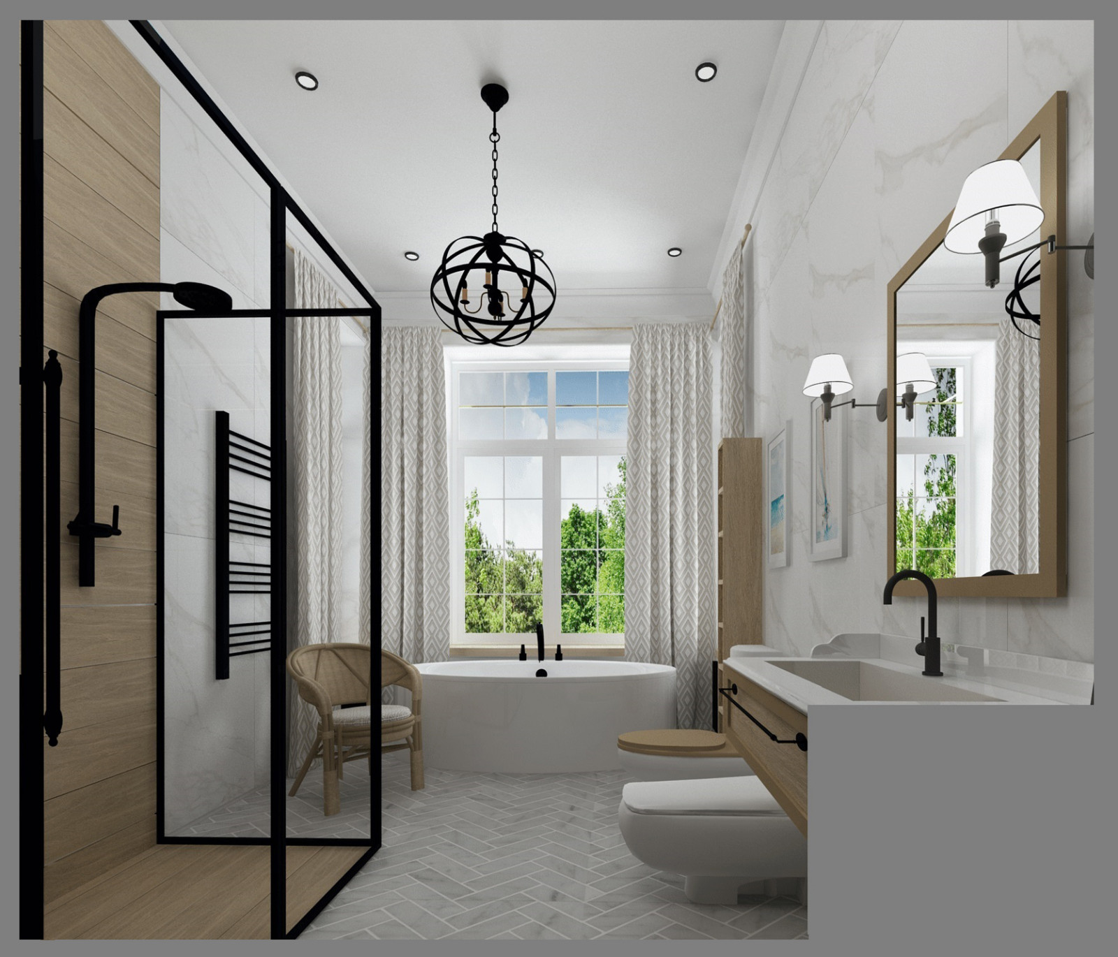 Обложка проекта: дом в стиле .....