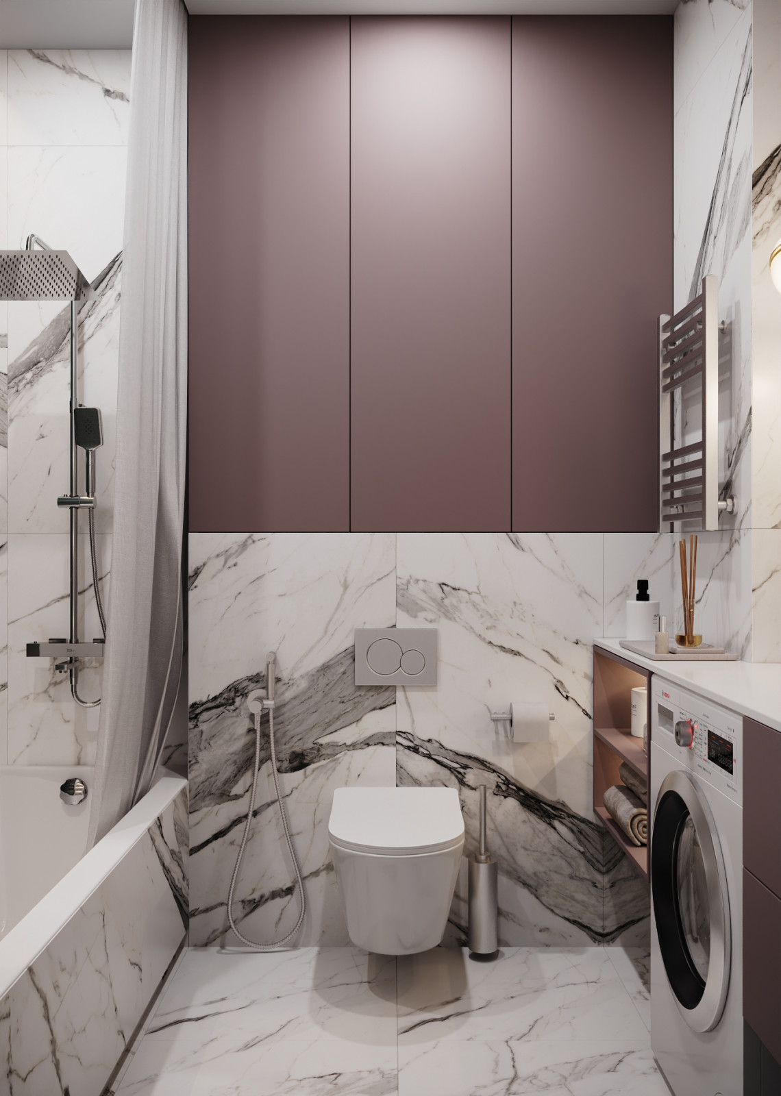 Нежный дизайн для молодой девушки