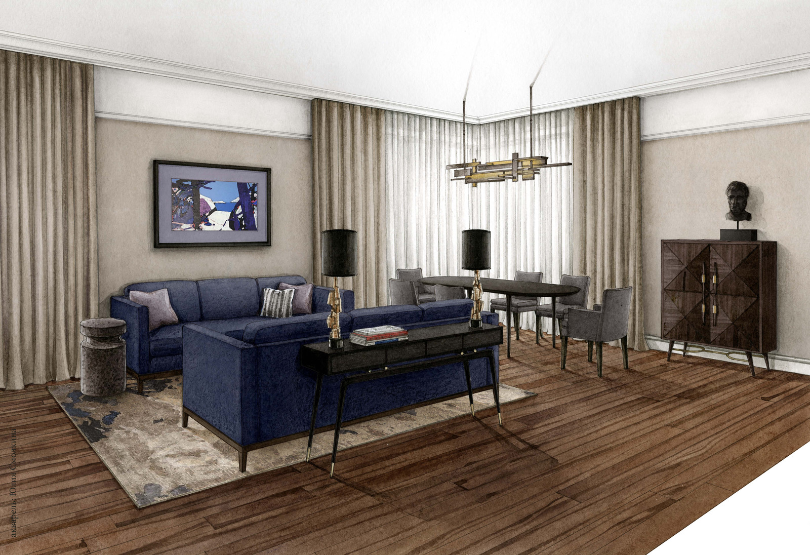 Обложка проекта: Квартира 100 кв.м.