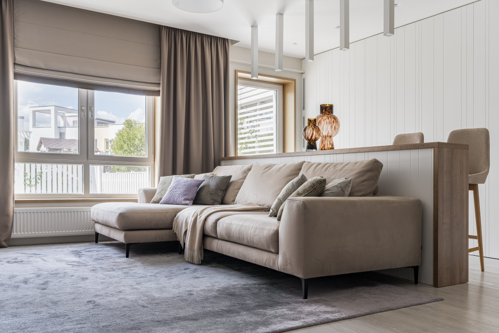 Гостинная в таунхаусе