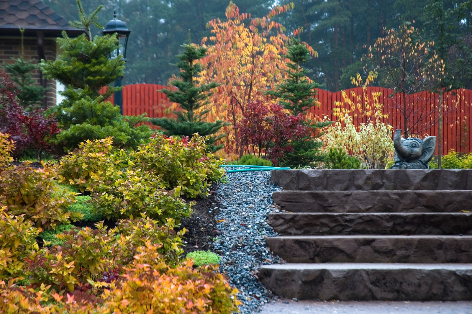 сад в английском стиле