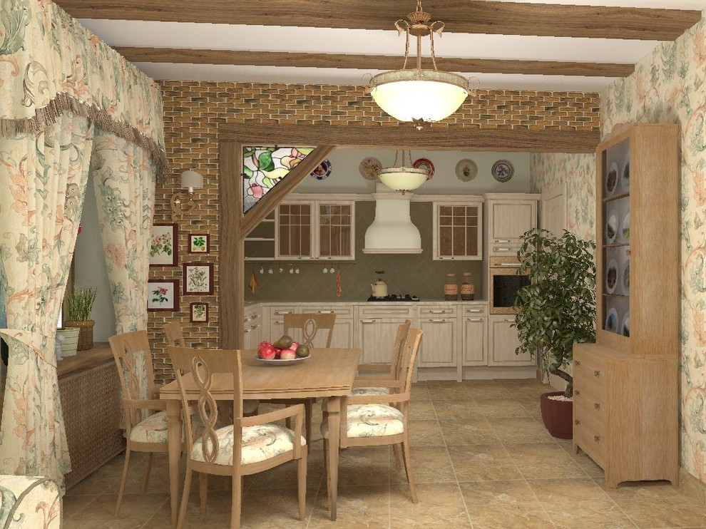 Обложка проекта: Загородный дом в стиле кантри