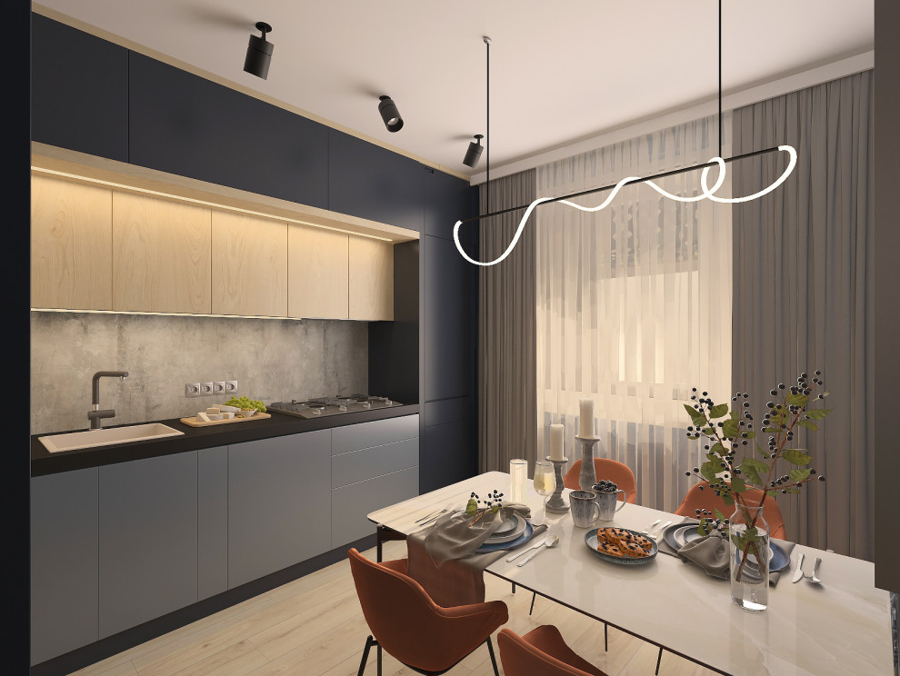 1к. Квартира "Голубика в соку"