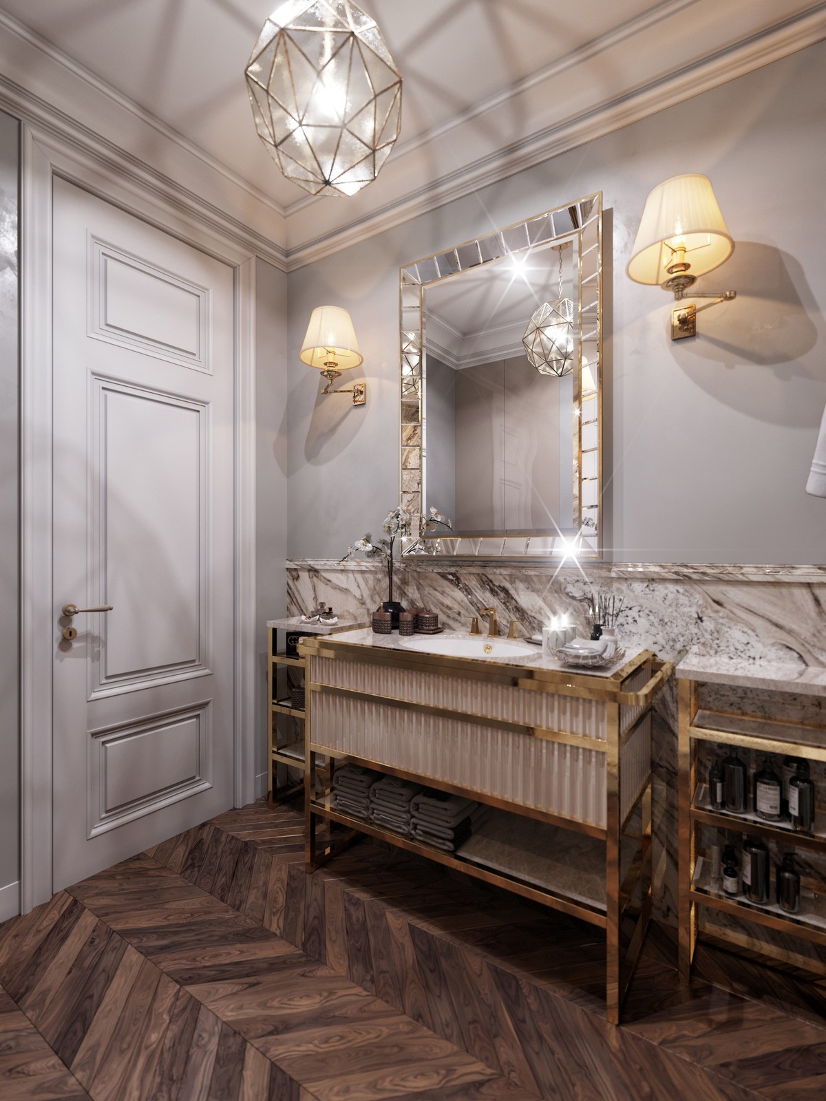 КВАРТИРА В СТИЛЕ ЭКЛЕКТИКА В ЖК BALCHUG RESIDENCE