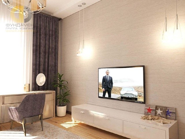 Дизайн-проект интерьера дома г. Москва, д.Летово, КП Летово-Парк