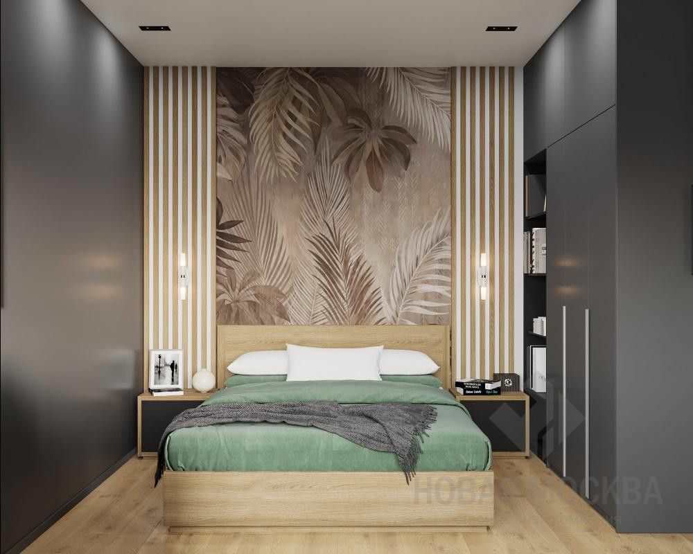 Дизайн-проект двухкомнатной квартиры 64 кв.м в ЖК «Скандинавия»