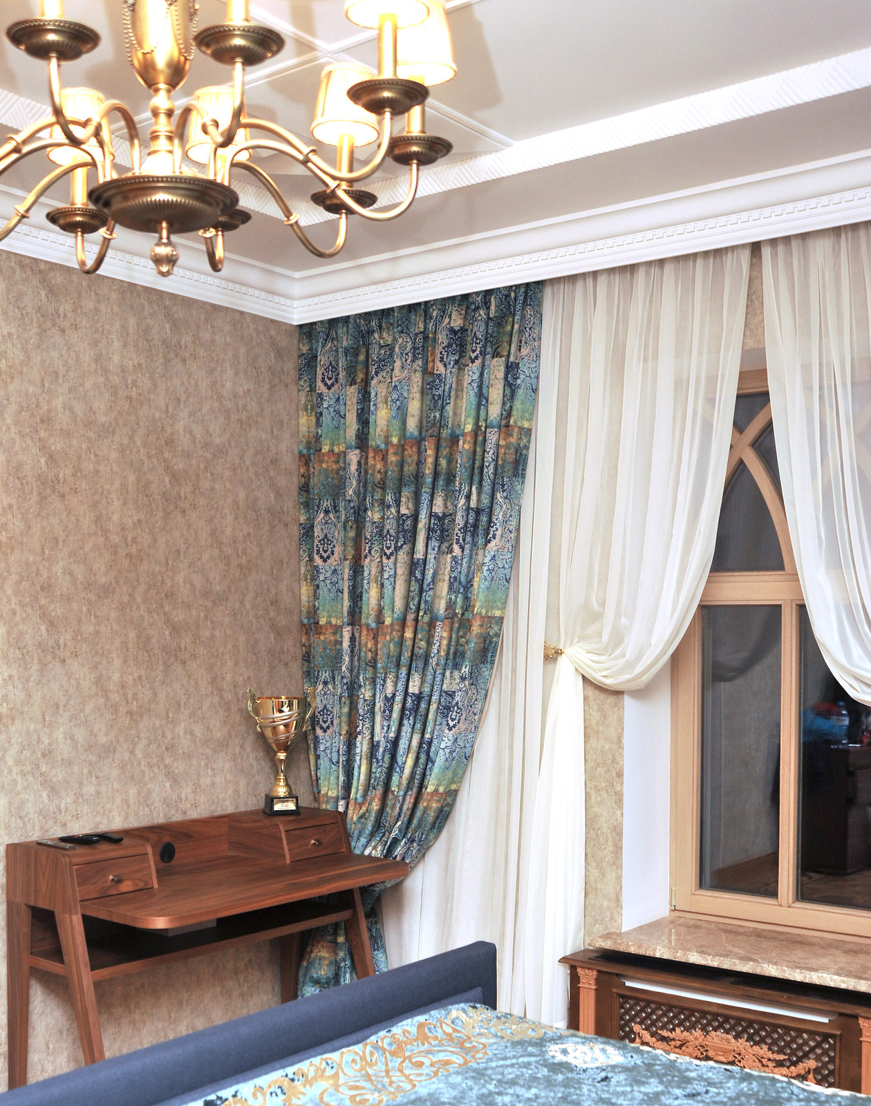 Обложка проекта: Шторы в загородный дом