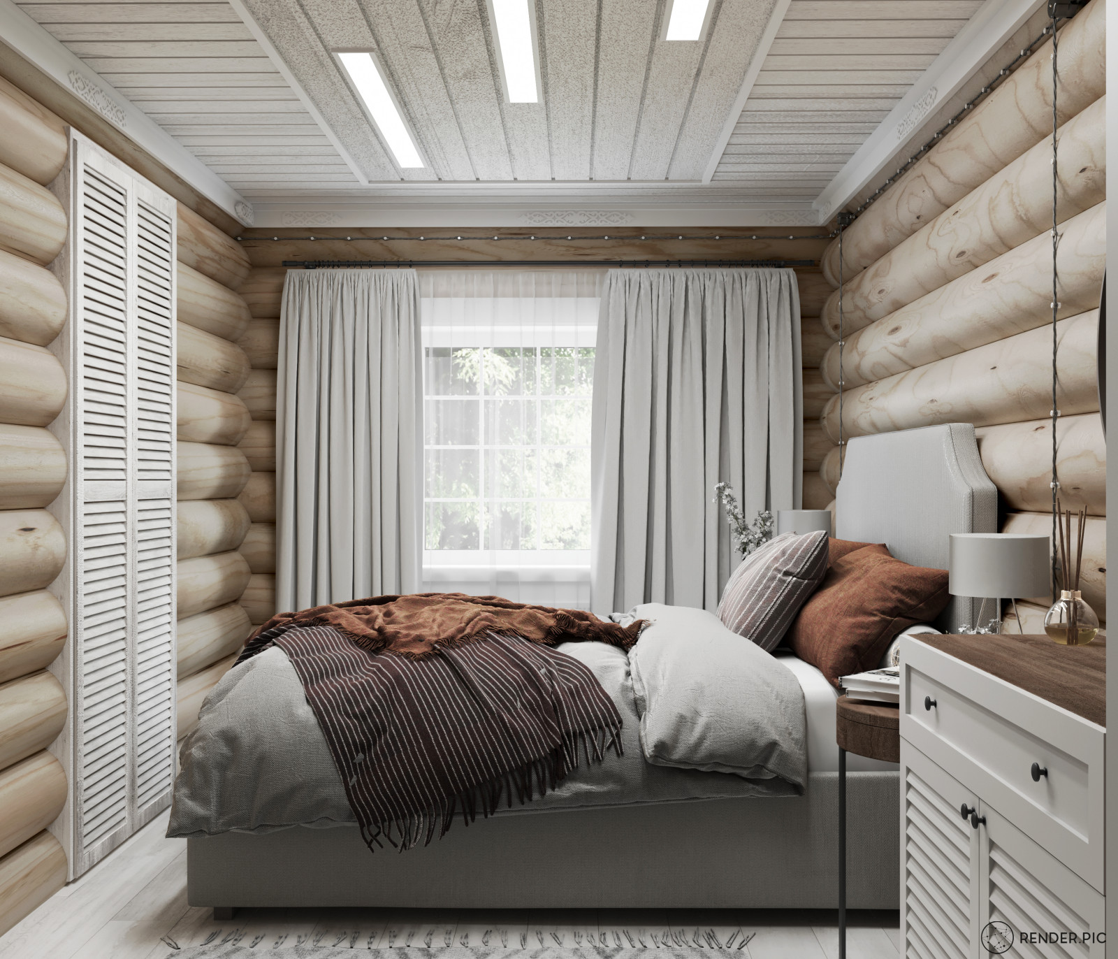 Визуализация летнего дома