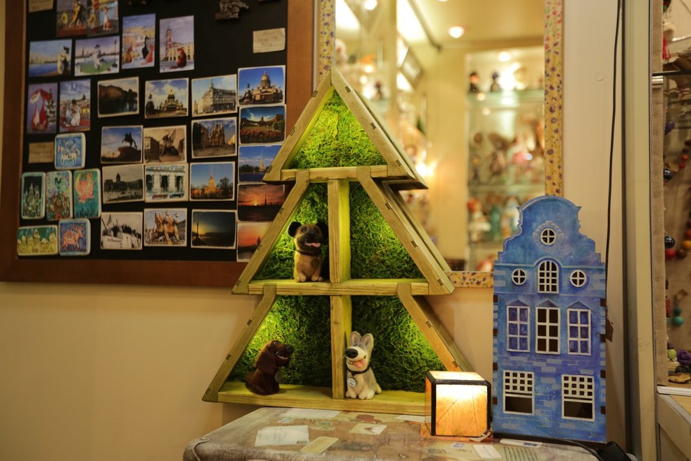 Обложка проекта: Полка с подсветкой Елка